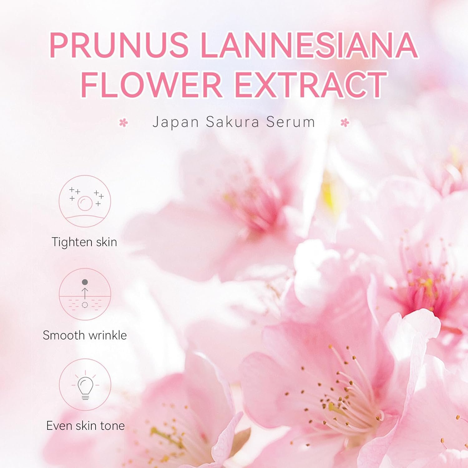 Skin Care Set For Teenagers Girls with Cute Mini Luggage,Sakura Skin Care Sets & Kits,Pamper Sets For Girls Gifts,Skincare Set,Serum,Cleanser,Sleep,Mud Mask,Lip Mask,Hair Pins (One Size, Sakura) - Image 3