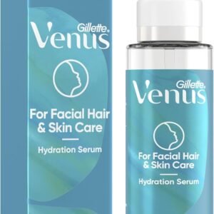 Venus for Facial Hair & Skin Care Hydration Serum with Hyalaronic Acid, After Dermaplaning Soothing Serum for All Skin Types, Lightweight Moisturiser