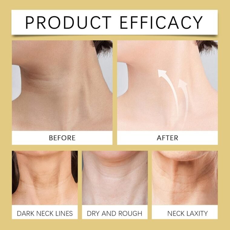 Neck-Eye Care Tightening & Revitalizing Set -Smooth of Fine Lines, Eye & Neck Treatment, Skin Moisturizer, Deep Moisturizing Skincare - Image 7
