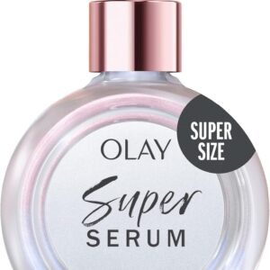 Olay Super Serum 5-in-1 Benefits, Hydrating Face Serum 50 ml, With Vitamin C, Niacinamide, Collagen Peptides & Vitamin E, Glowing, Firmer and Smoother Skin, Lightweight Formula