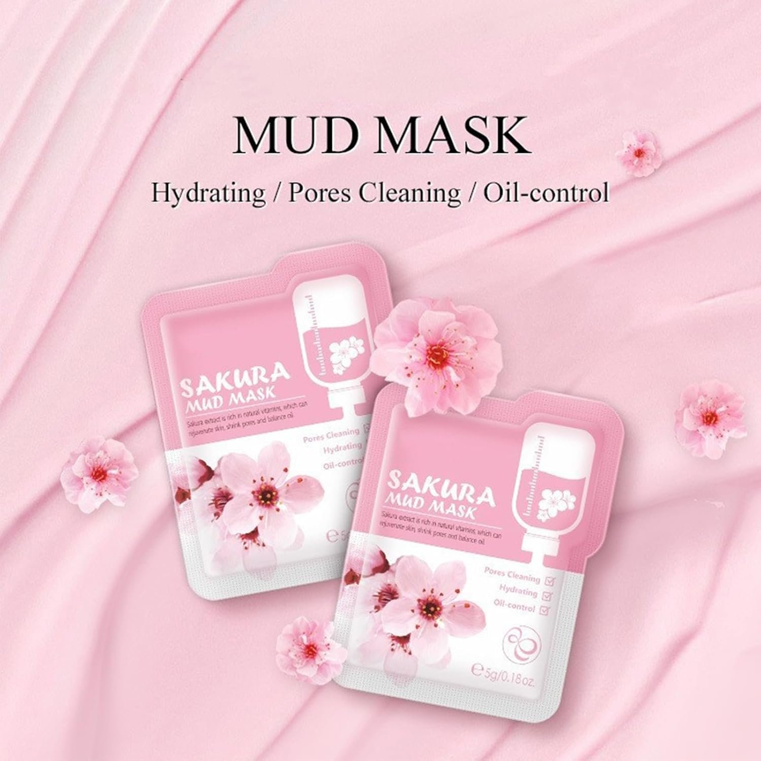 Skin Care Sets & Kits For Teenage Girls Gifts, Sakura Pamper Sets For Teenage Girls, Teen Skincare Set For Girls Pamper Set With Serum,Cream,Sleep Mask,Eye Mask (One Size, Sakura-Skin Care Sets) - Image 8