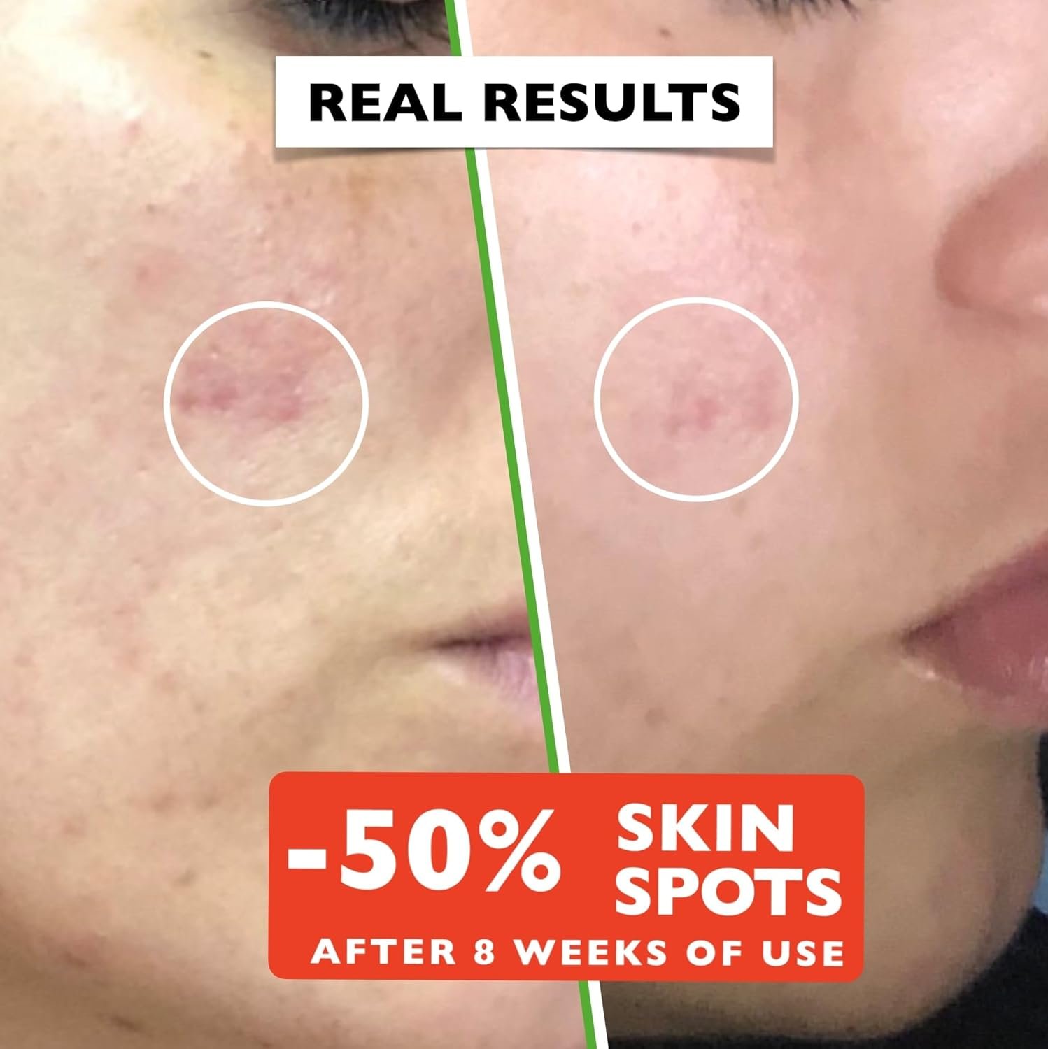 Big 2.11oz. Organic Vitamin C Serum for Face with Hyaluronic Acid & Niacinamide. Anti-Dark Spots, Wrinkle, Aging Brightening Facial and Eye Contour Vitamin C Serum. Brightening Women and Men Skin Care - Image 4