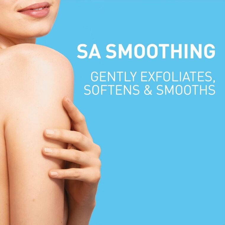 CeraVe SA Smoothing Routine: Cleanse and Moisturise Duo For Rough and Bumpy Skin, For use on Face and Body, Cleanser 236 ml and Cream 340 g - Image 6