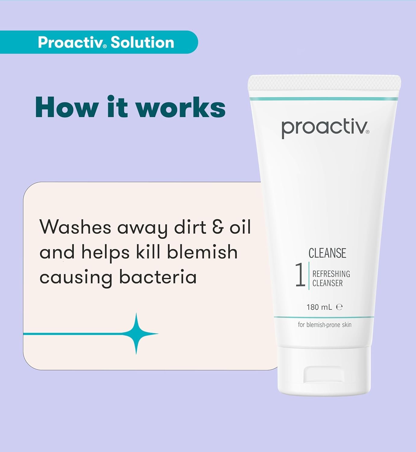 Proactiv Solution Refreshing Facial Cleanser, Blemish Prone Skin, 180 ml (Pack of 1) - Image 5
