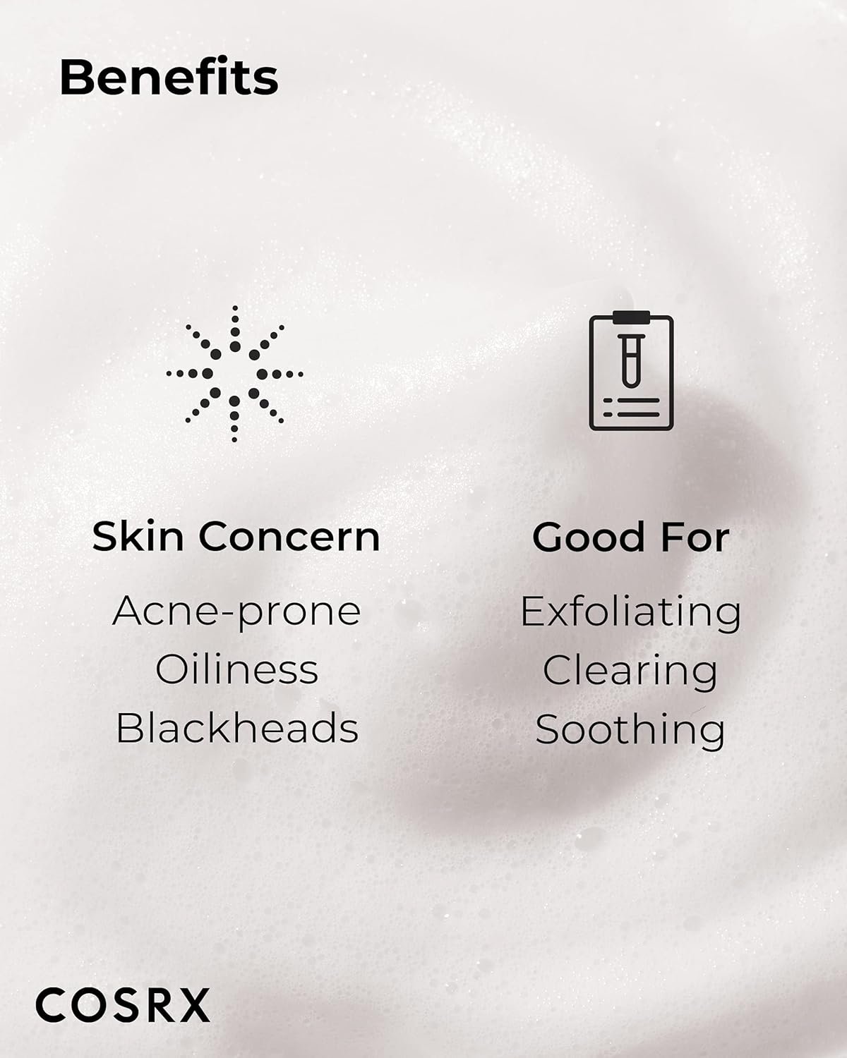 COSRX AC Collection Calming Foam Cleanser, 150ml / 5.07 fl.oz | Salicylic Acid Acne Cleanser | Animal Testing Free, Paraben Free, Korean Skin Care - Image 5