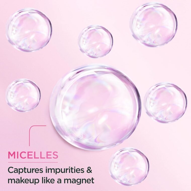 Garnier Micellar Cleansing Water, Gentle face Cleanser & Makeup Remover, Fragrance-Free, Vegan Formula, Suitable For All Skin Types, Even Sensitive, Skin Active, 700ml - Image 8