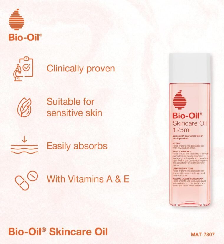 Bio-Oil Body Skincare Oil (125ml) - Skincare That Helps Reduce The Appearance Of Stretch Marks and Scars – With Vitamin E and Vitamin A - Image 5