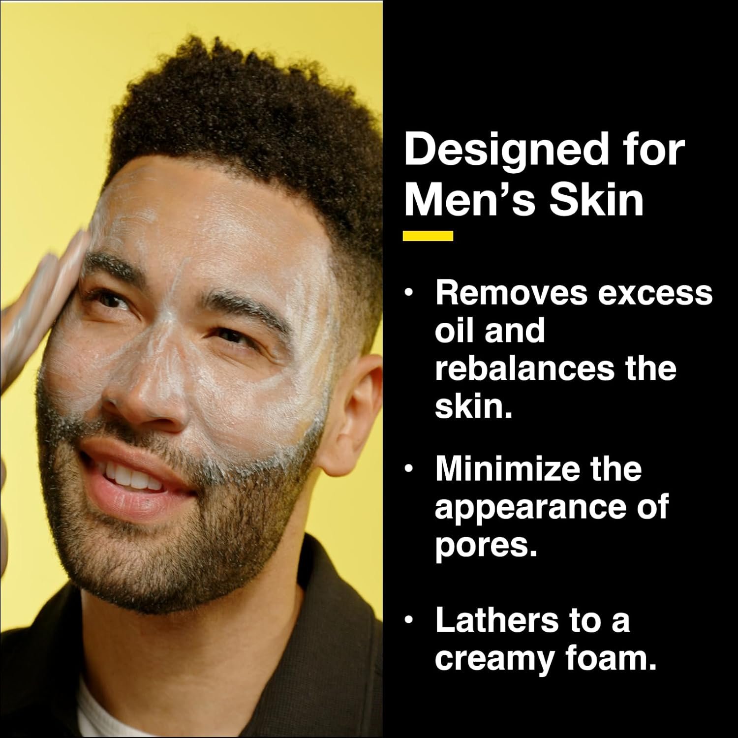 Lumin - Dynamic Duo - Skin Care kit for Men - Includes: Charcoal Face Wash Daily Detox & Daily Face Moisturiser,Suitable for all skin types, Daily Use, Two Month Supply - Image 2