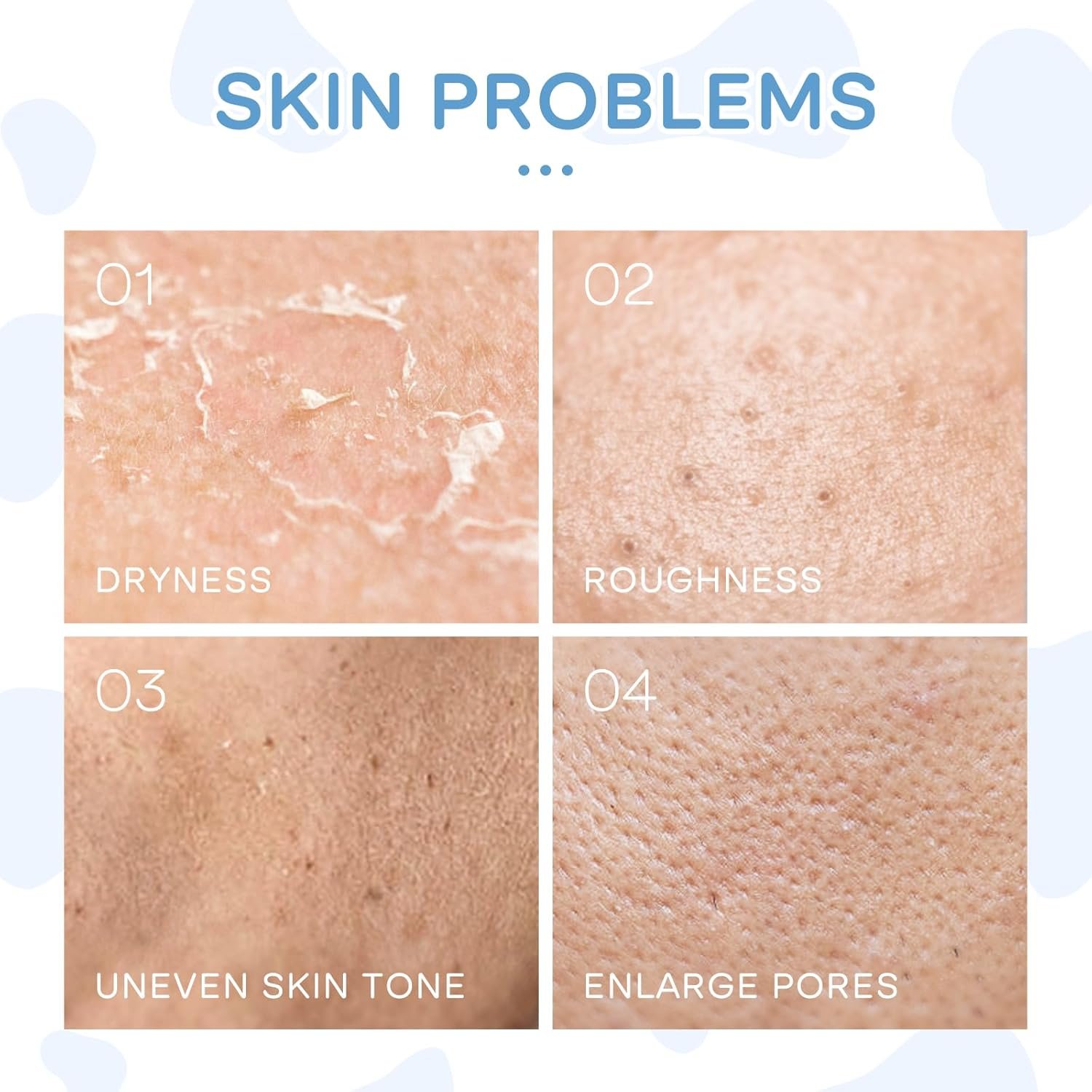 LAIKOU Skincare Set, Milk Beauty Gift Sets for Teenage Girls with Cleanser, Day Cream, Night Cream, Eye Cream, Sunscreen, Facial Kits for Women Wife Mom, Deep Hydrating Smoothing 5pcs - Image 3