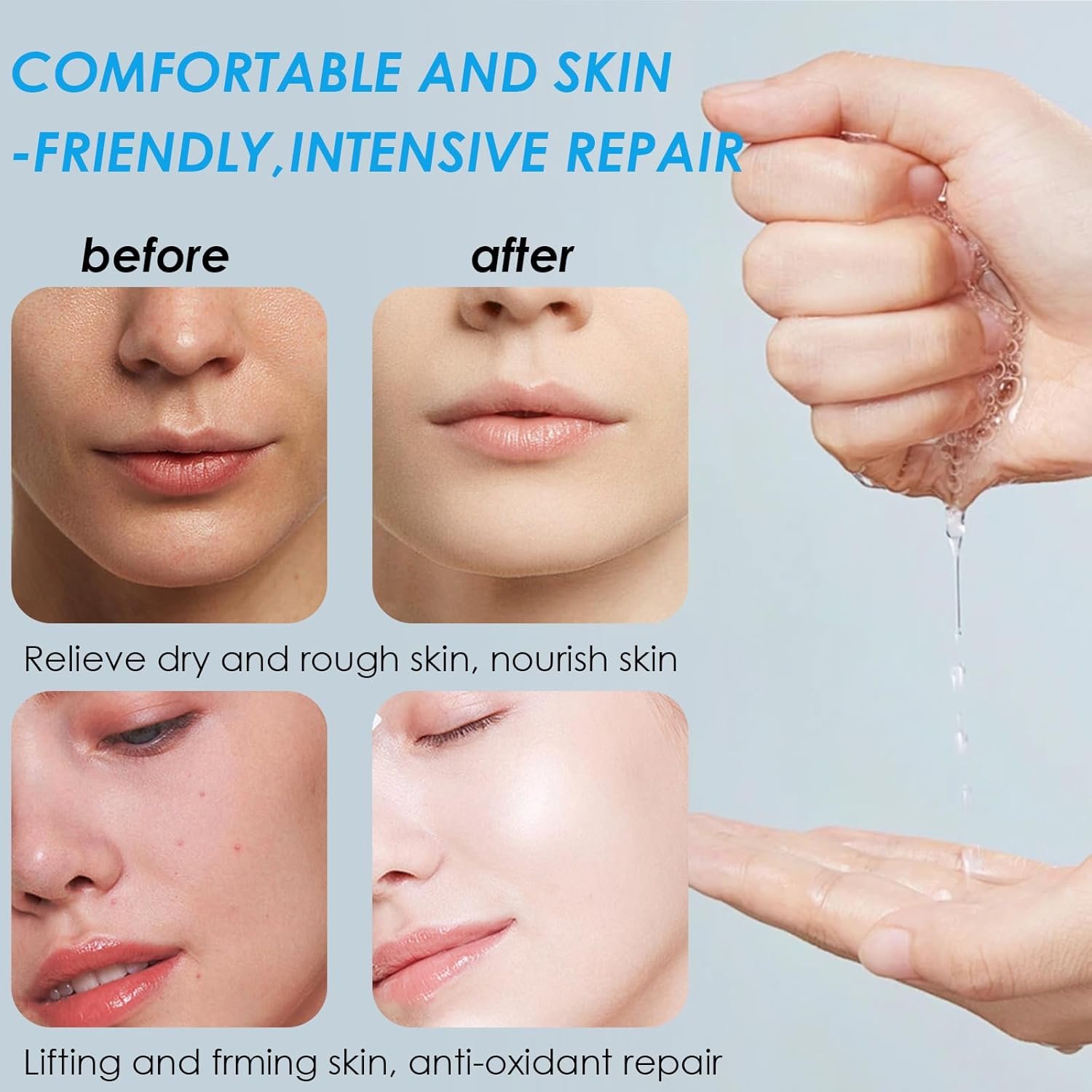 12 pcs Daily Care Face Sheet Mask,Hydrate,Moisturize,Soothe,masks beauty face mask set,Hydrating & Soothing Face Mask,for a lot of Skin Type,Multipack Sheet Masks Moisturizing Repairing - Image 5