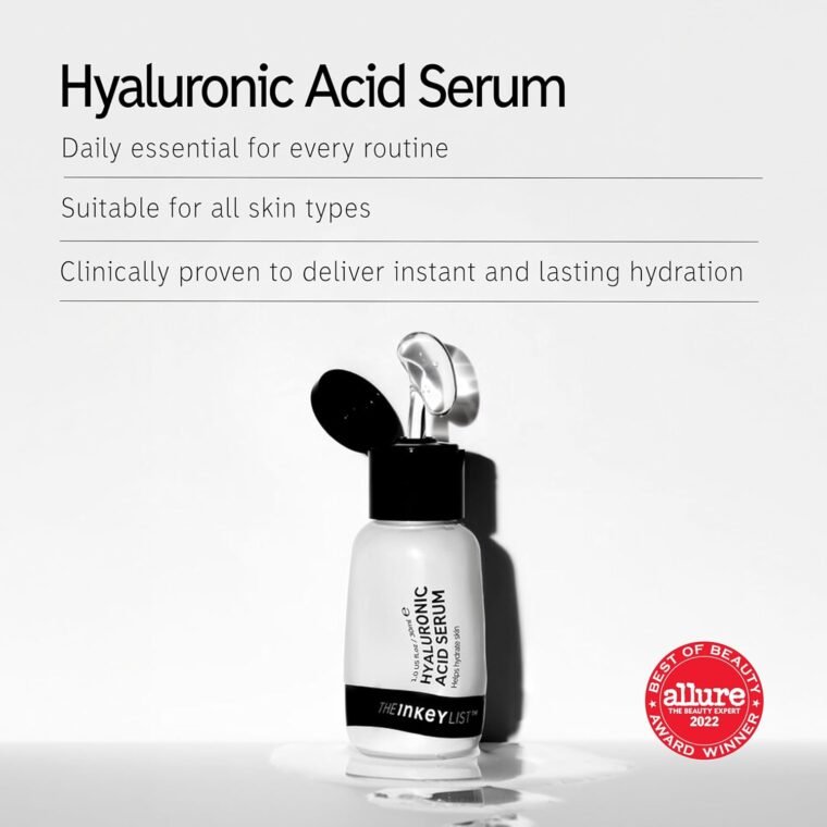The INKEY List 2% Hyaluronic Acid Face Serum 30ml, Hydrating Skincare, Combats Dry Skin, Vegan Friendly, Suitable For All Skin Types - Image 2