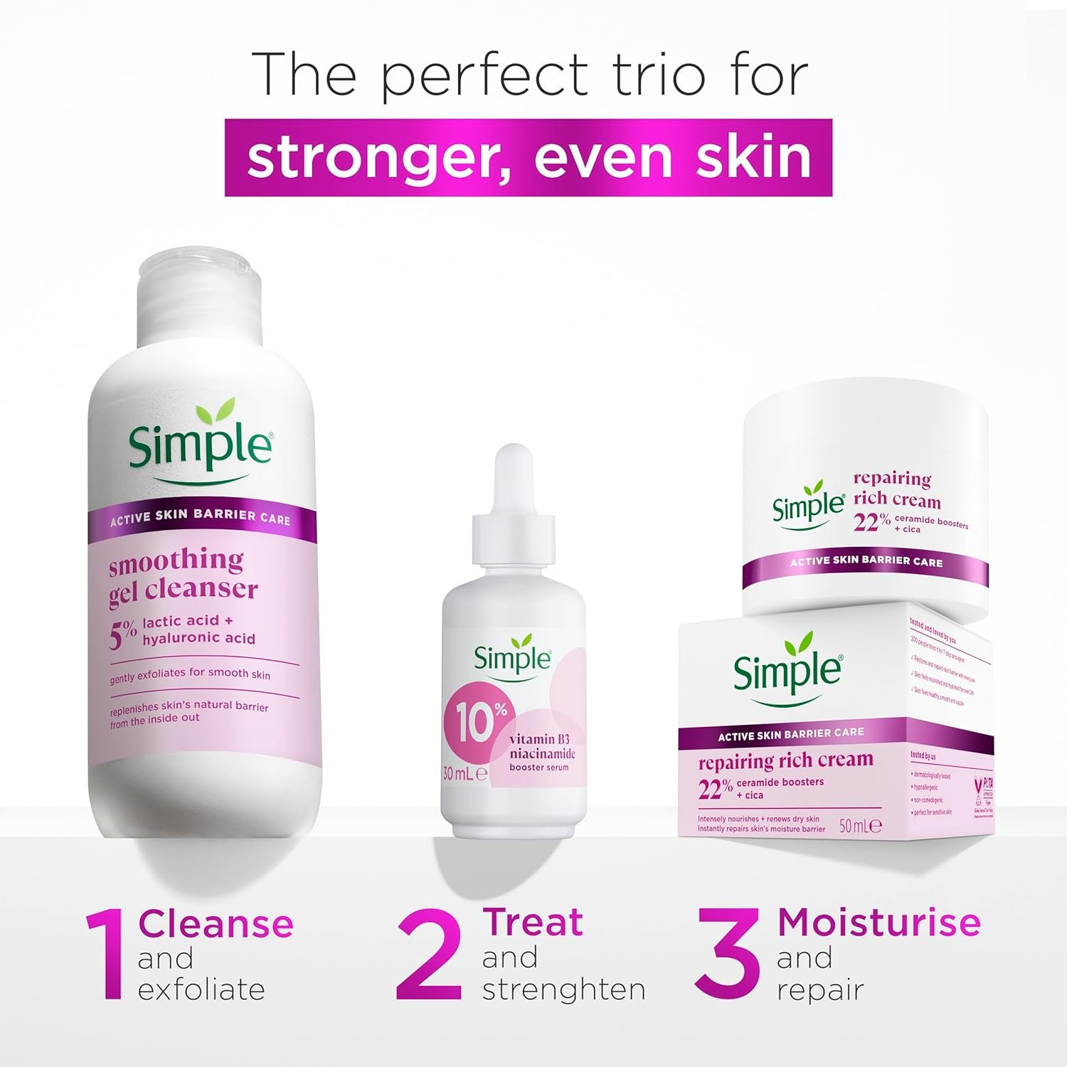 Simple 10% Niacinamide (Vitamin B3) Booster Serum Serum Skin Care Product Suitable for all Skin Types for Even Skin Tone and Texture 30 ml - Image 6