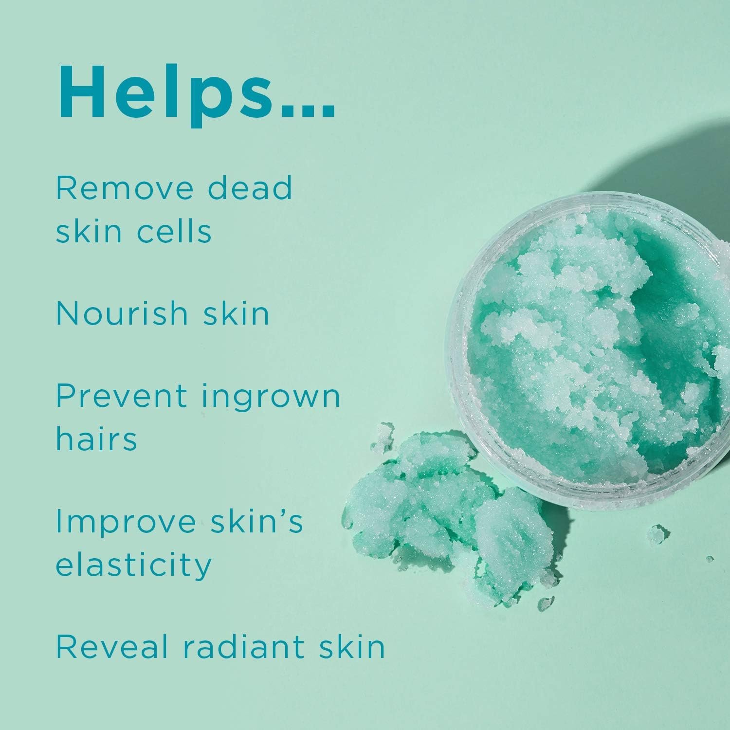 PraNaturals Dead Sea Salt Body Scrub 500G – Hydrating & Moisturising, Natural Oils & Minerals, Exfoliating, Softening & Nourishing, All Skin Types, No Parabens, Vegan & Cruelty Free (Mango & Kiwi) - Image 4