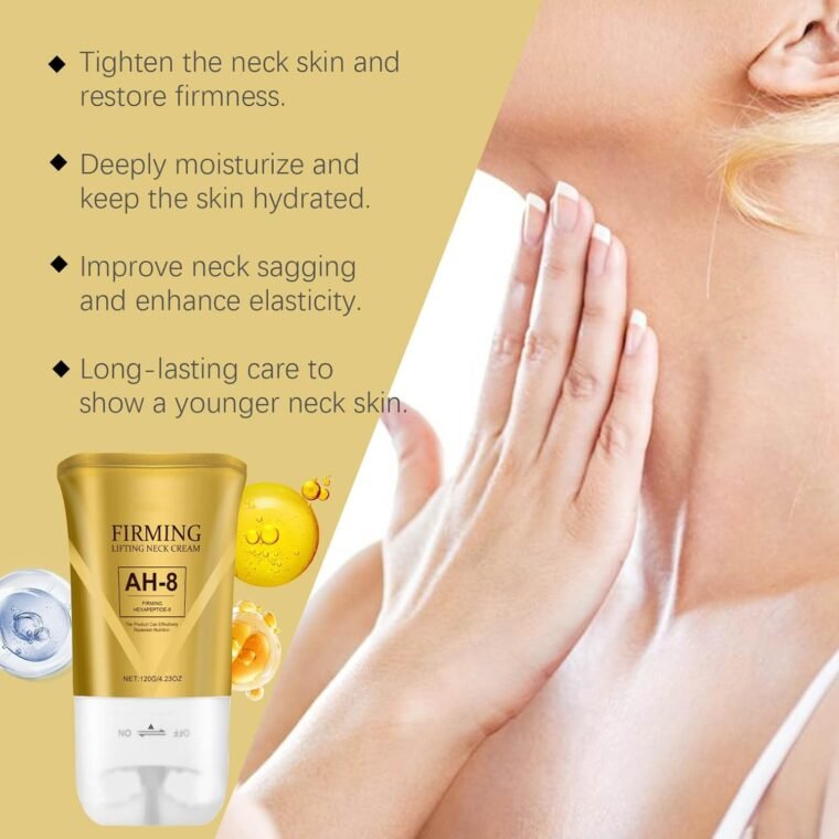Neck-Eye Care Tightening & Revitalizing Set -Smooth of Fine Lines, Eye & Neck Treatment, Skin Moisturizer, Deep Moisturizing Skincare - Image 6