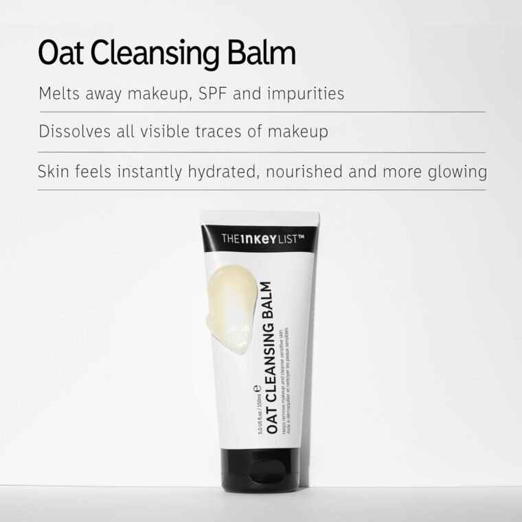 The INKEY List Oat Cleansing Balm 150ml, Dissolves Makeup, Nourishing Skincare, Gentle Cleanser, Vegan Friendly, Suitable For All Skin Types - Image 2