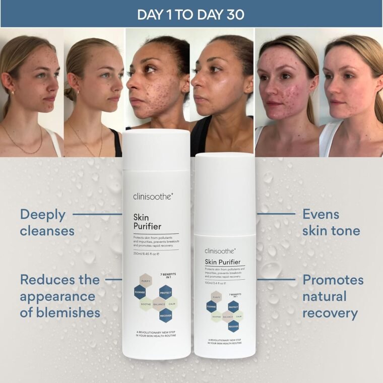 Clinisoothe+ Skin Purifier 250ml Pour Top - with Hypochlorous Technology to Protect The Skin from pollutants and impurities, Prevent breakouts and Promote Rapid Recovery - Image 4