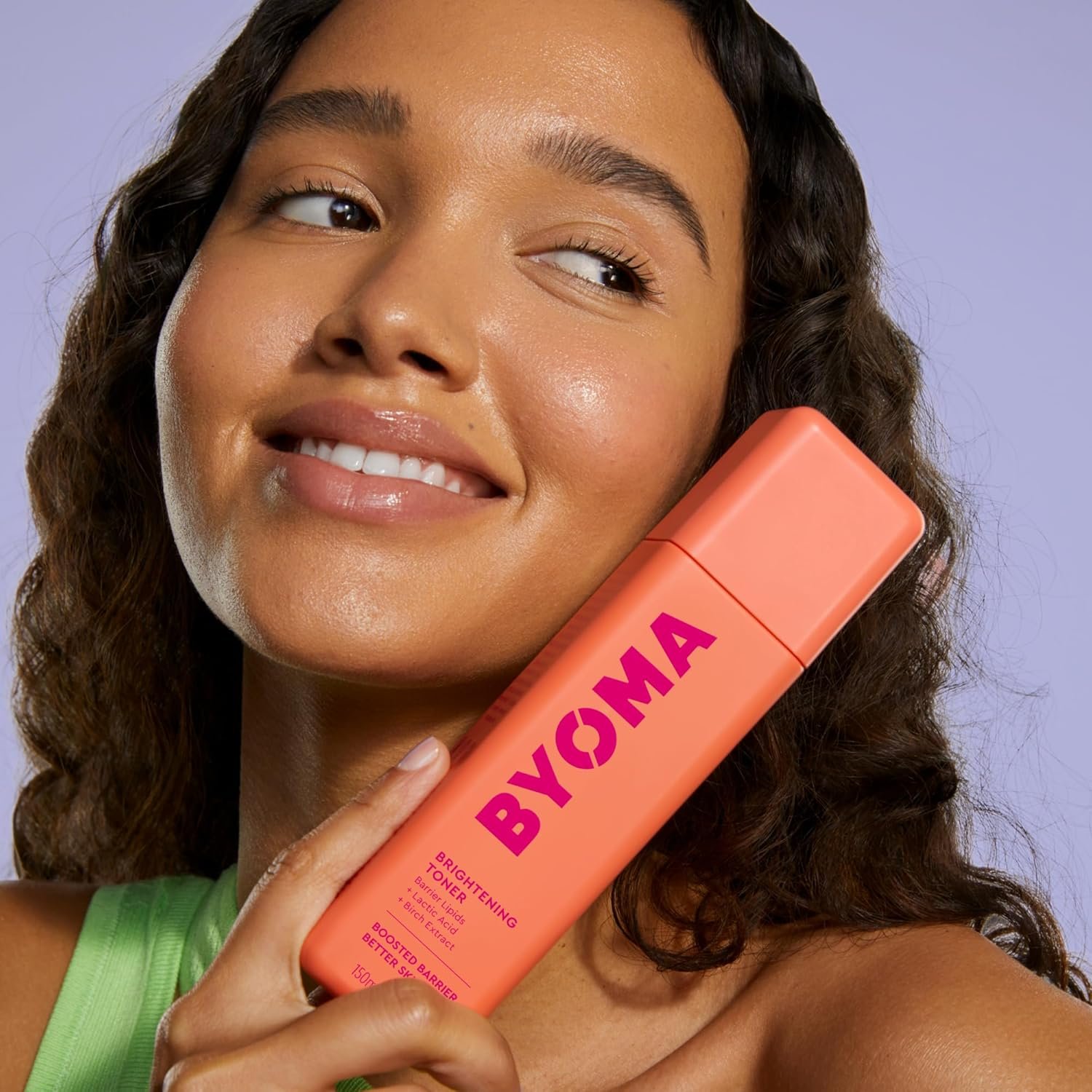 BYOMA Brightening Toner (150ml) Deeply Clean Pores and Improve Tone and Texture - with Barrier Lipids and Lactic Acid - Alcohol Free - Brightens and Hydrates Skin, Vegan - Image 3