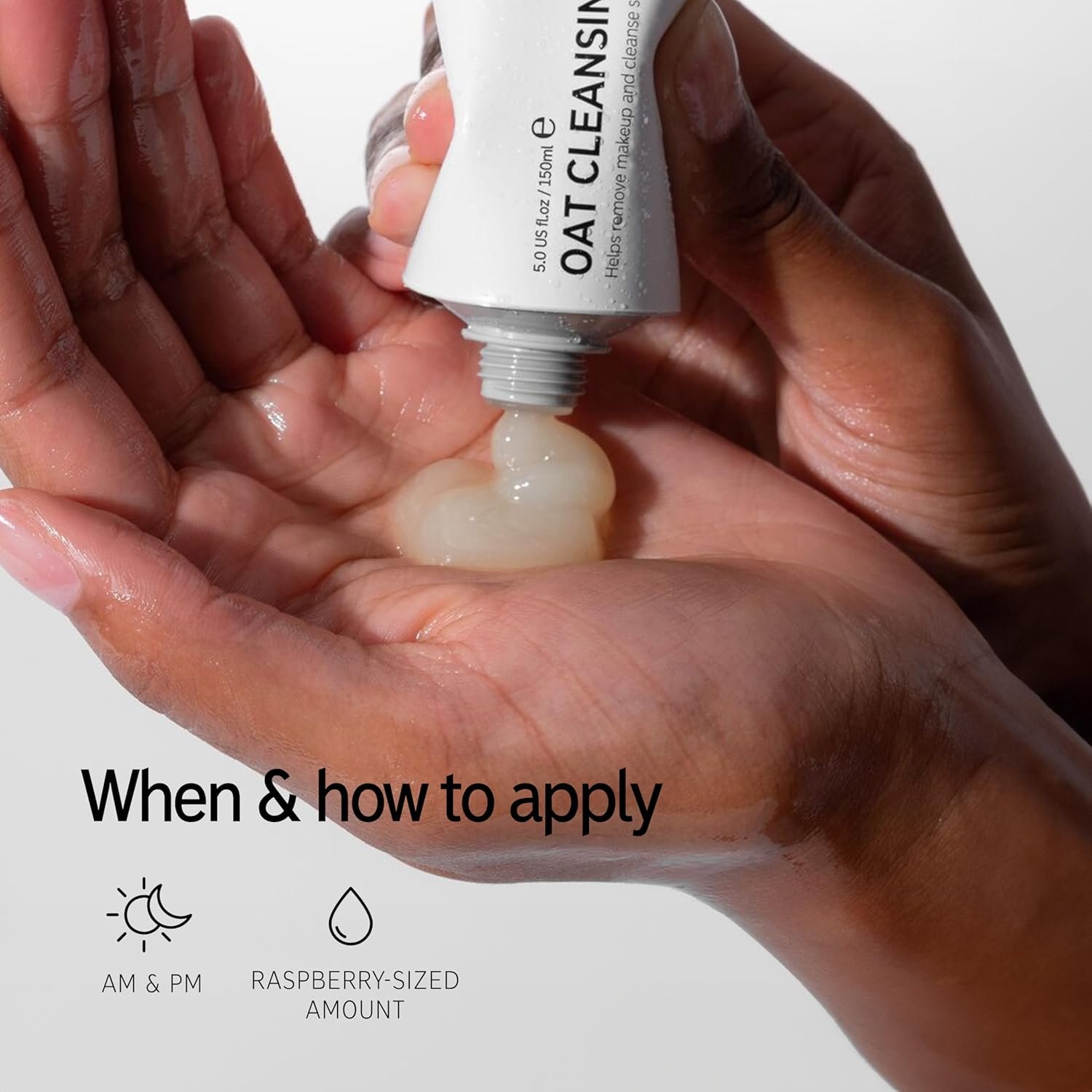 The INKEY List Oat Cleansing Balm 150ml, Dissolves Makeup, Nourishing Skincare, Gentle Cleanser, Vegan Friendly, Suitable For All Skin Types - Image 4