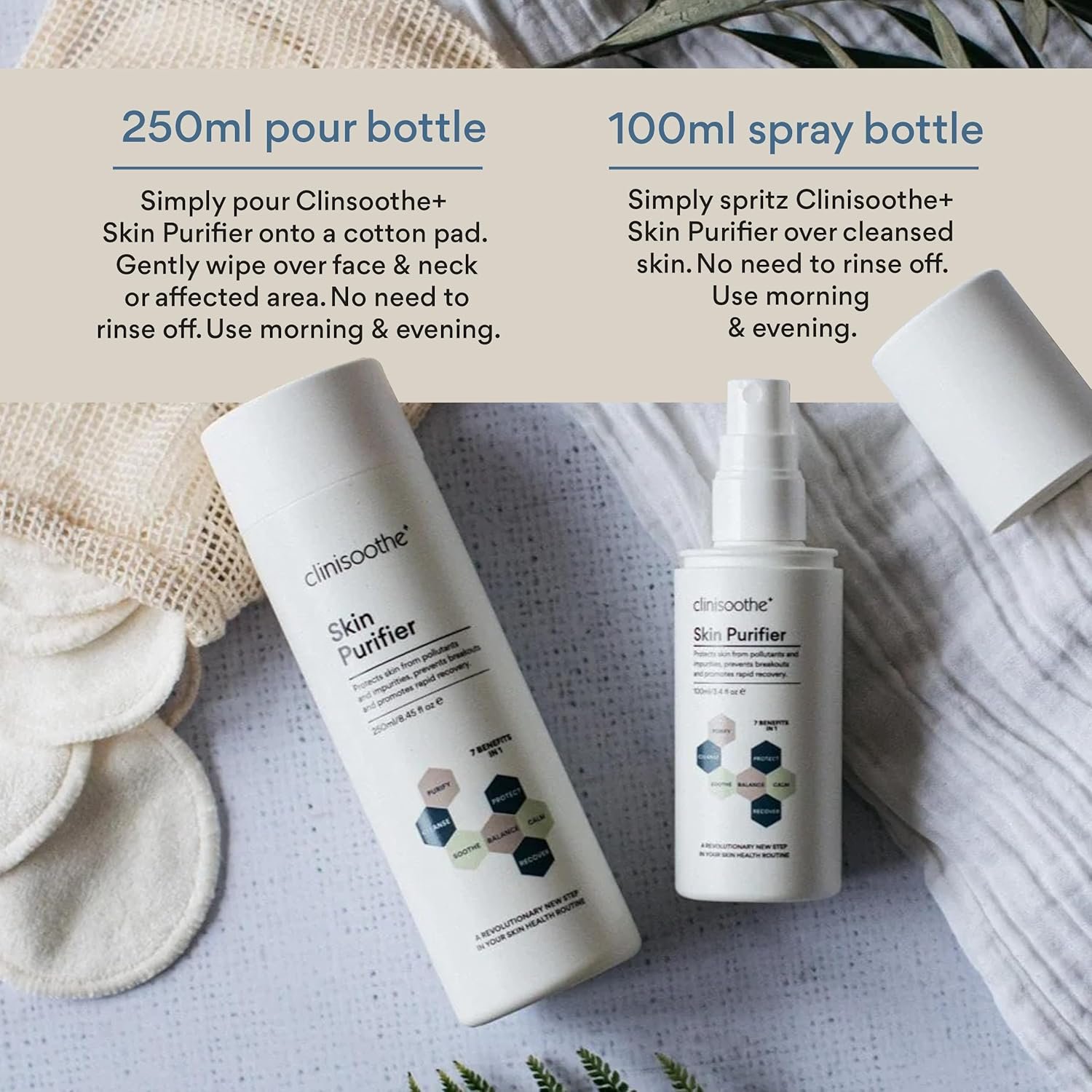 Clinisoothe+ Skin Purifier 250ml Pour Top - with Hypochlorous Technology to Protect The Skin from pollutants and impurities, Prevent breakouts and Promote Rapid Recovery - Image 6