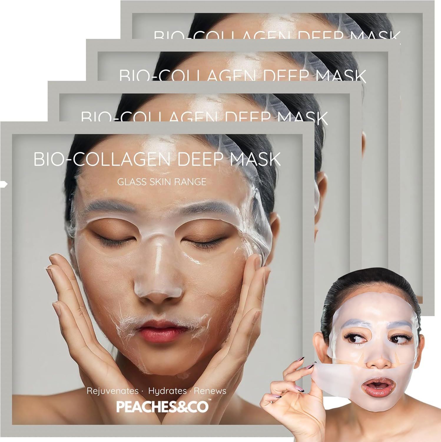 Bio-Collagen Overnight Face Mask | K-Beauty | Korean Skin Care Mask | Glass Skin Face Mask | Deep Hydrating | Firming Mask | Pore Minimising Face Mask | Collagen Face Mask