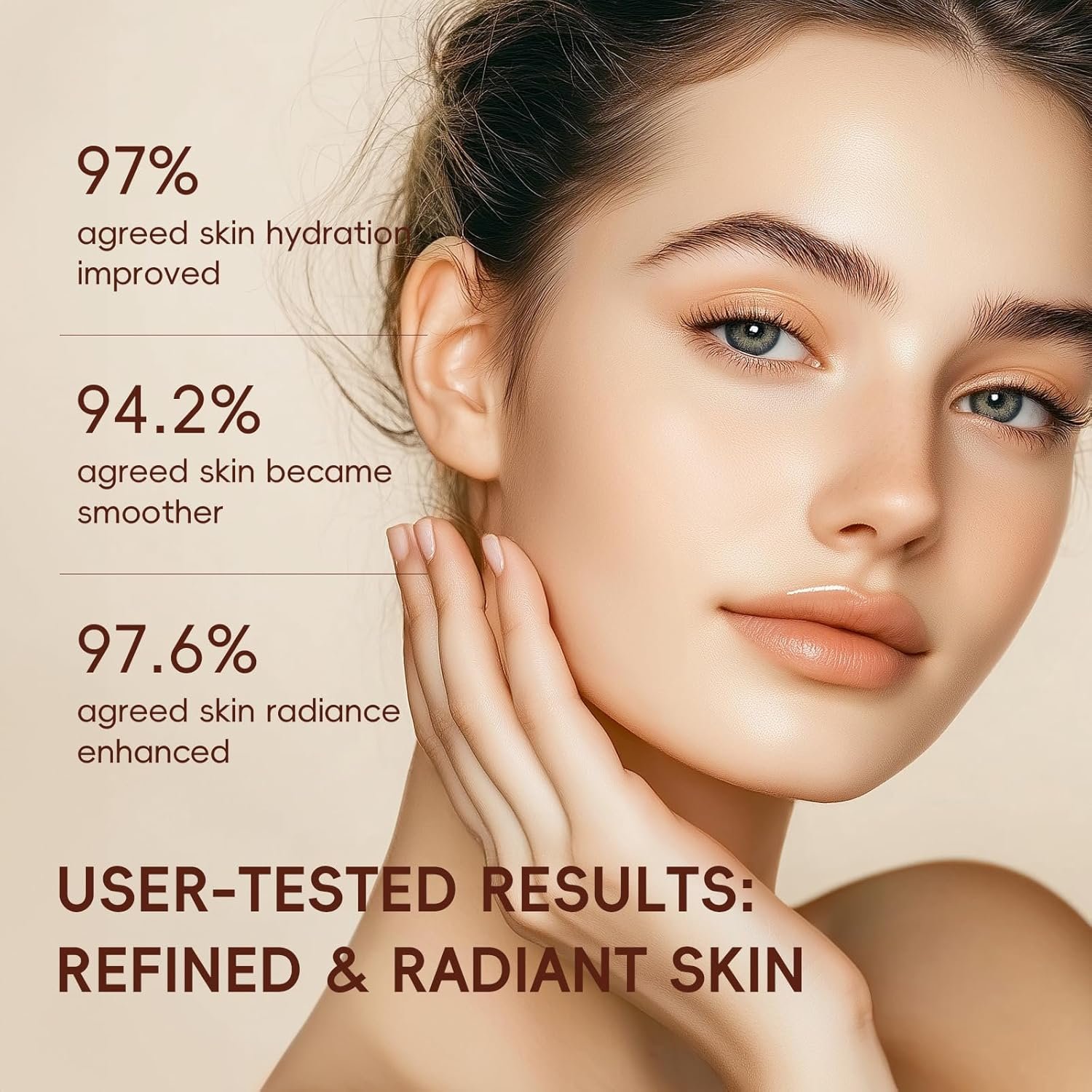 Rice Skin Care Set - 6 Piece Pamper Gifts For Women: Rice Milky Toner, Cleanser, Glow Serum, Face Cream, Eye Cream, Sunscreen SPF 50+ - Radiant Glow, Sensitive Skin Relief & Even Tone, Korean Skincare - Image 4