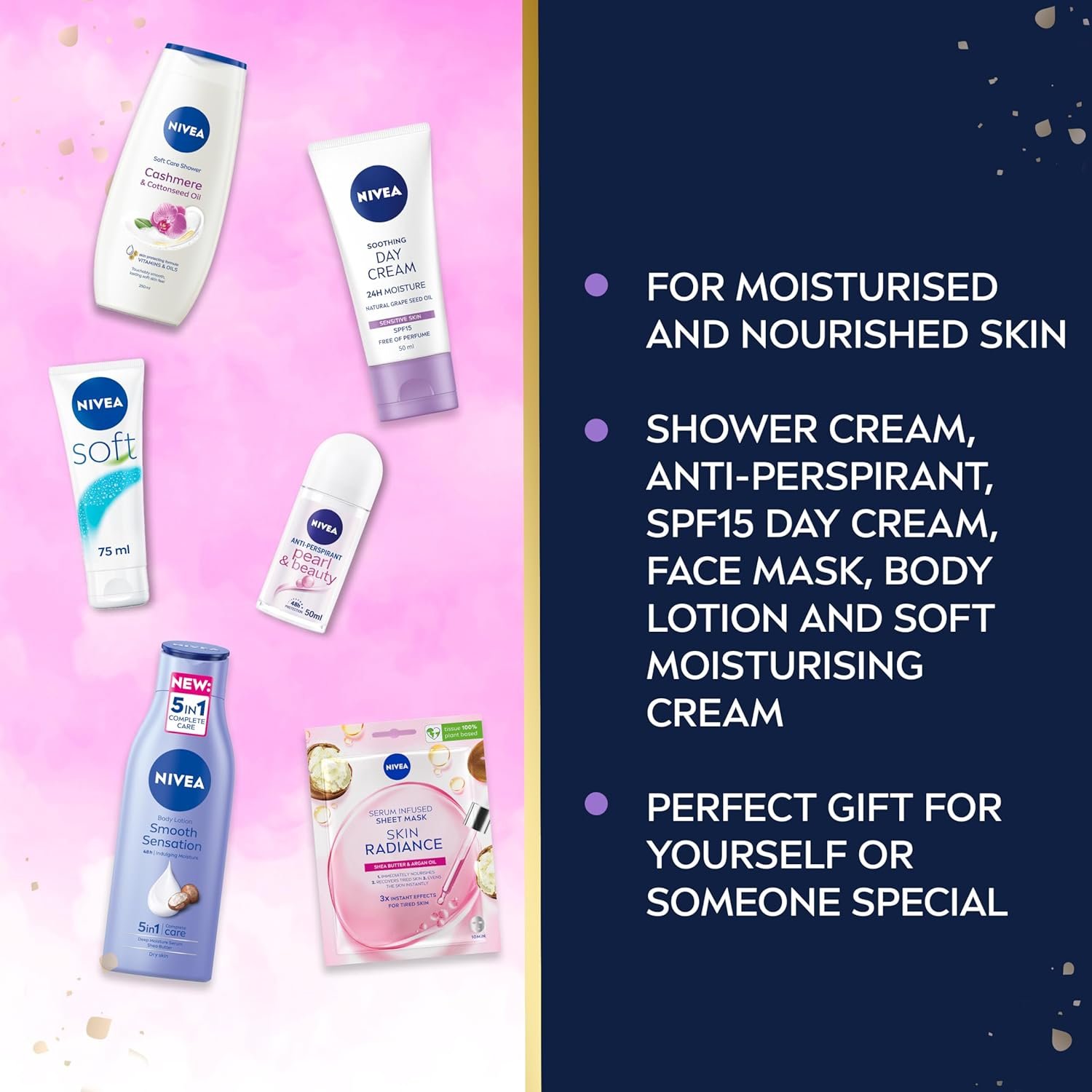 NIVEA Feel Pampered Gift Pack - Image 3