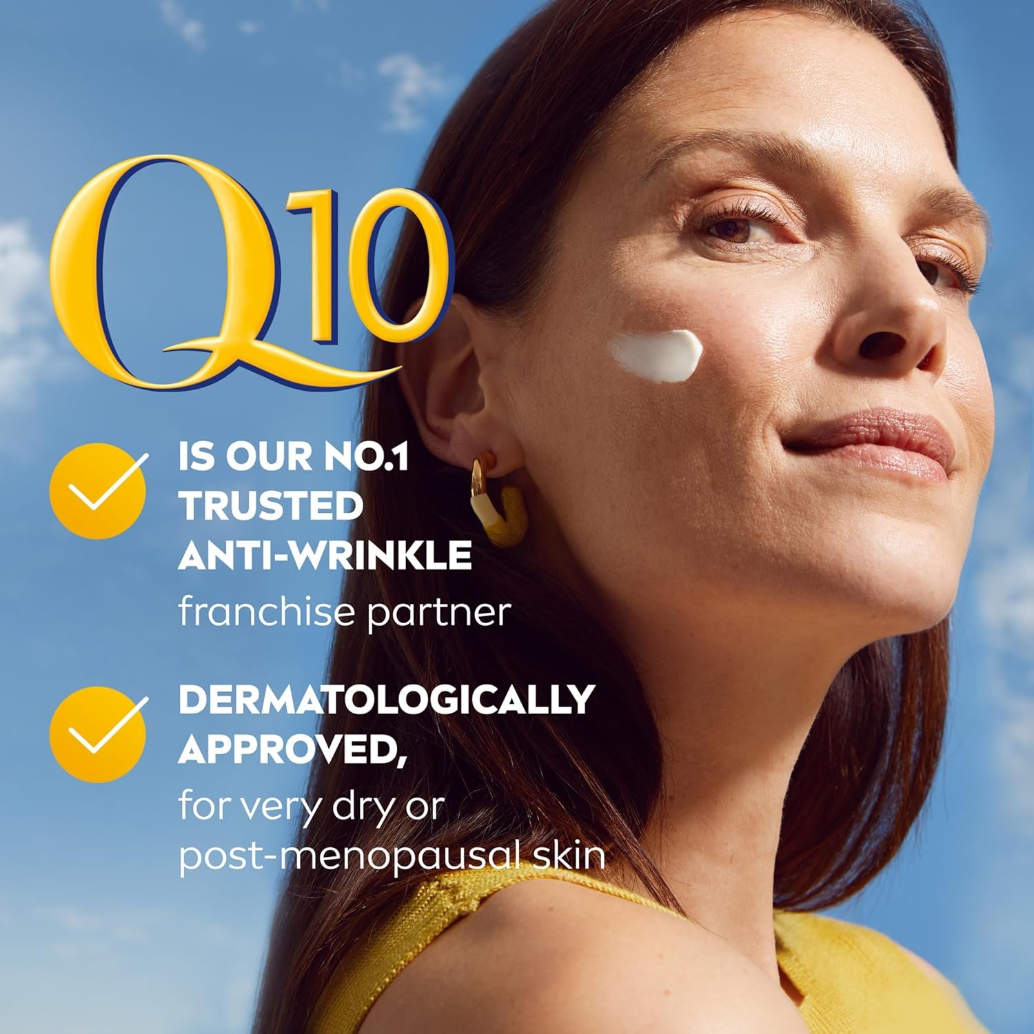 NIVEA Q10 Power 60+ Skin Anti-Wrinkle + Replenishing Day Cream (50 ml), Powerful Anti Ageing Cream, Moisturiser for Women with Coenzyme Q10, Day Face Cream with SPF15,Packaging may vary - Image 10