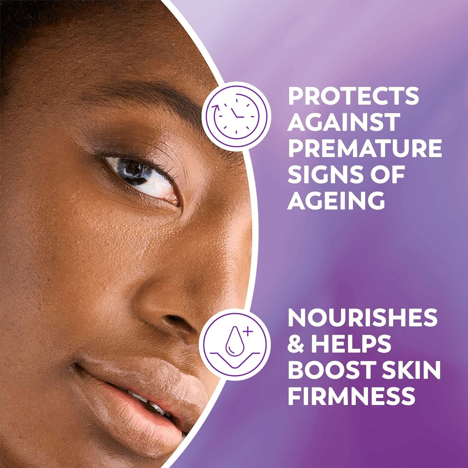 Olay Anti-Wrinkle Firm & Lift Giftset: SPF15 Day Face Cream 50ml + Night Cream Moisturiser 50ml, Anti-Ageing Skin Care - Image 4