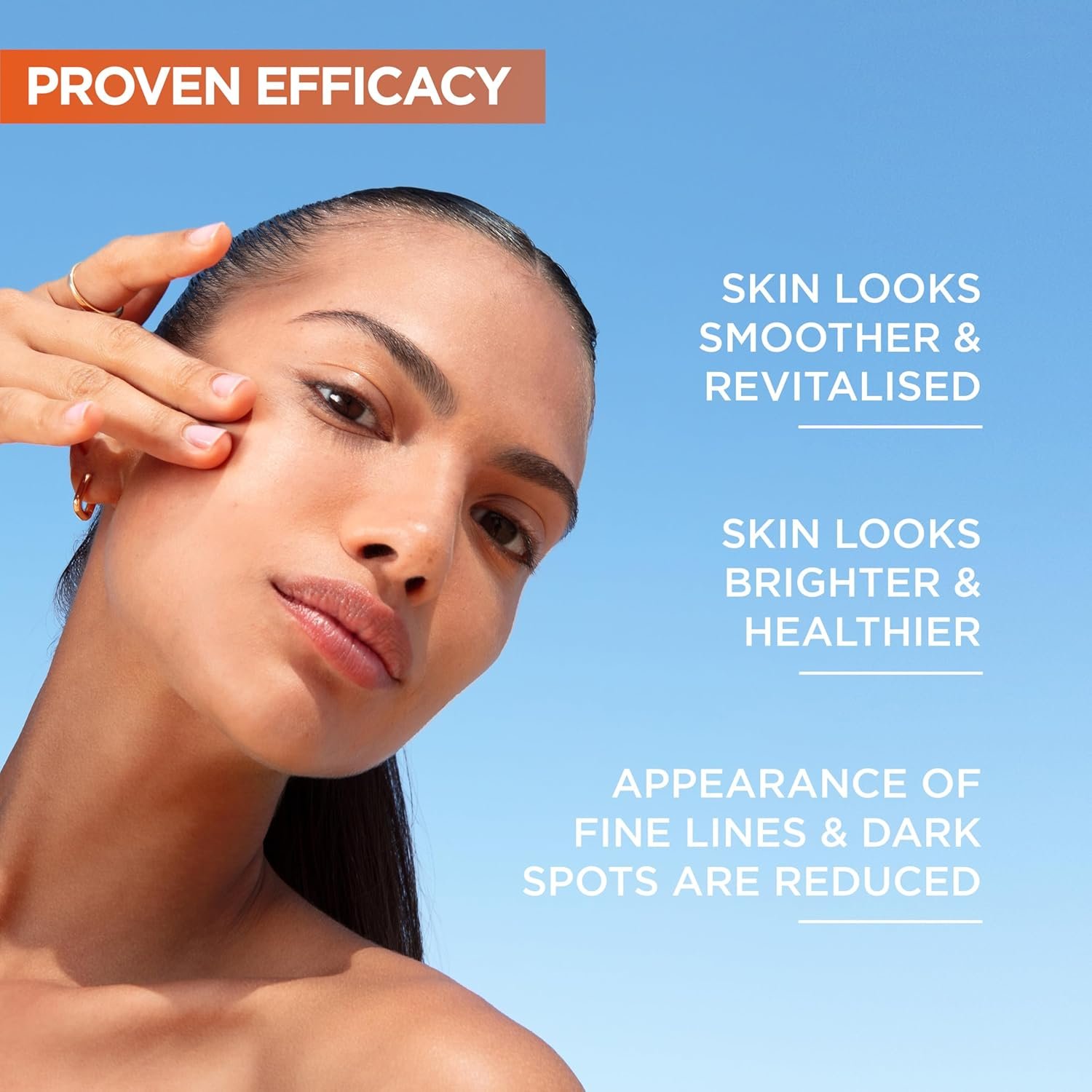 Garnier Targeted Anti Dark Spot Night Serum for Face, with 10% Pure Vitamin C & Hyaluronic Acid, Anti Pigmentation & Dullness, For All Skin Types, Approved by Cruelty Free International, Vegan, 30 ml - Image 5