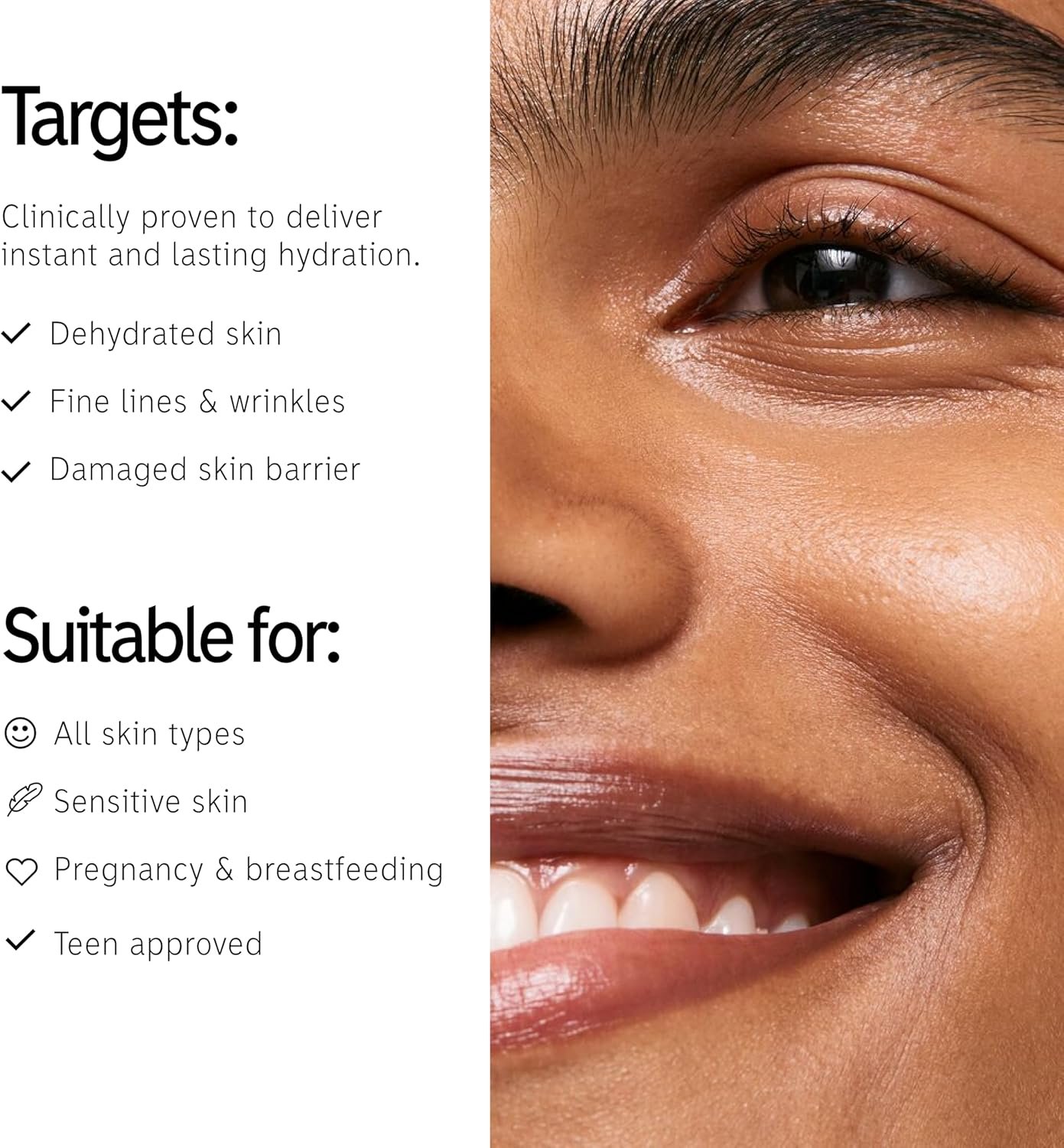 The INKEY List 2% Hyaluronic Acid Face Serum 30ml, Hydrating Skincare, Combats Dry Skin, Vegan Friendly, Suitable For All Skin Types - Image 3