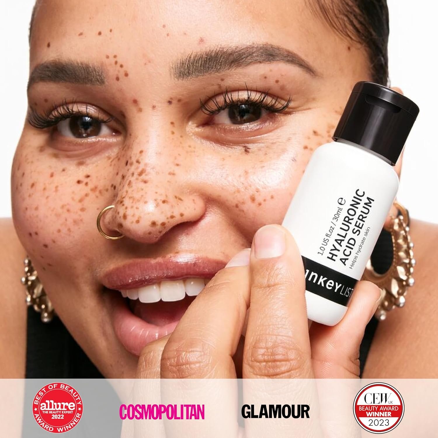 The INKEY List 2% Hyaluronic Acid Face Serum 30ml, Hydrating Skincare, Combats Dry Skin, Vegan Friendly, Suitable For All Skin Types - Image 8