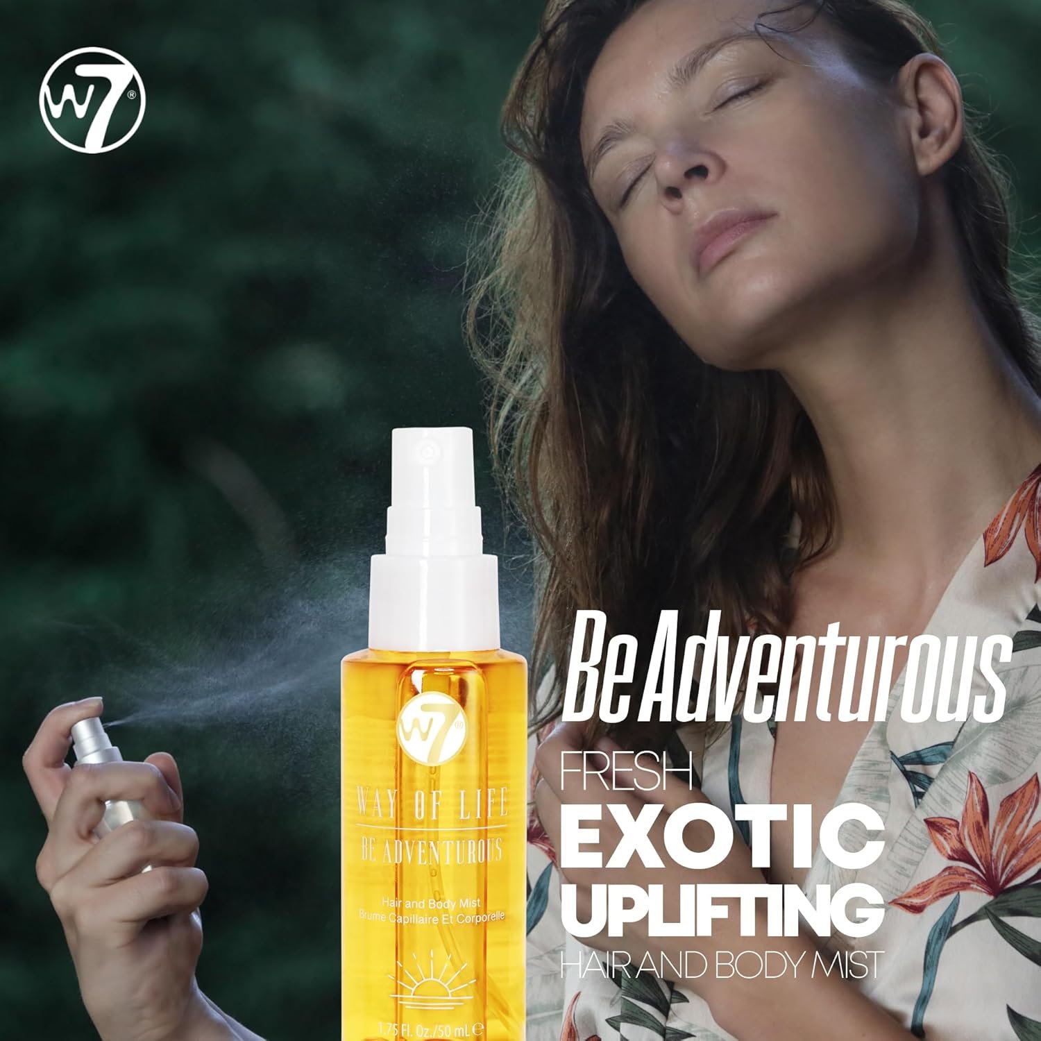 W7 VAY-CAY Be Adventurous - Travel Size Skincare Set | Hand Luggage Essentials: Shower Gel & Body Wash, Body Butter & Body Mist | Energising & Hydrating Body Care for Radiant Skin - Image 7