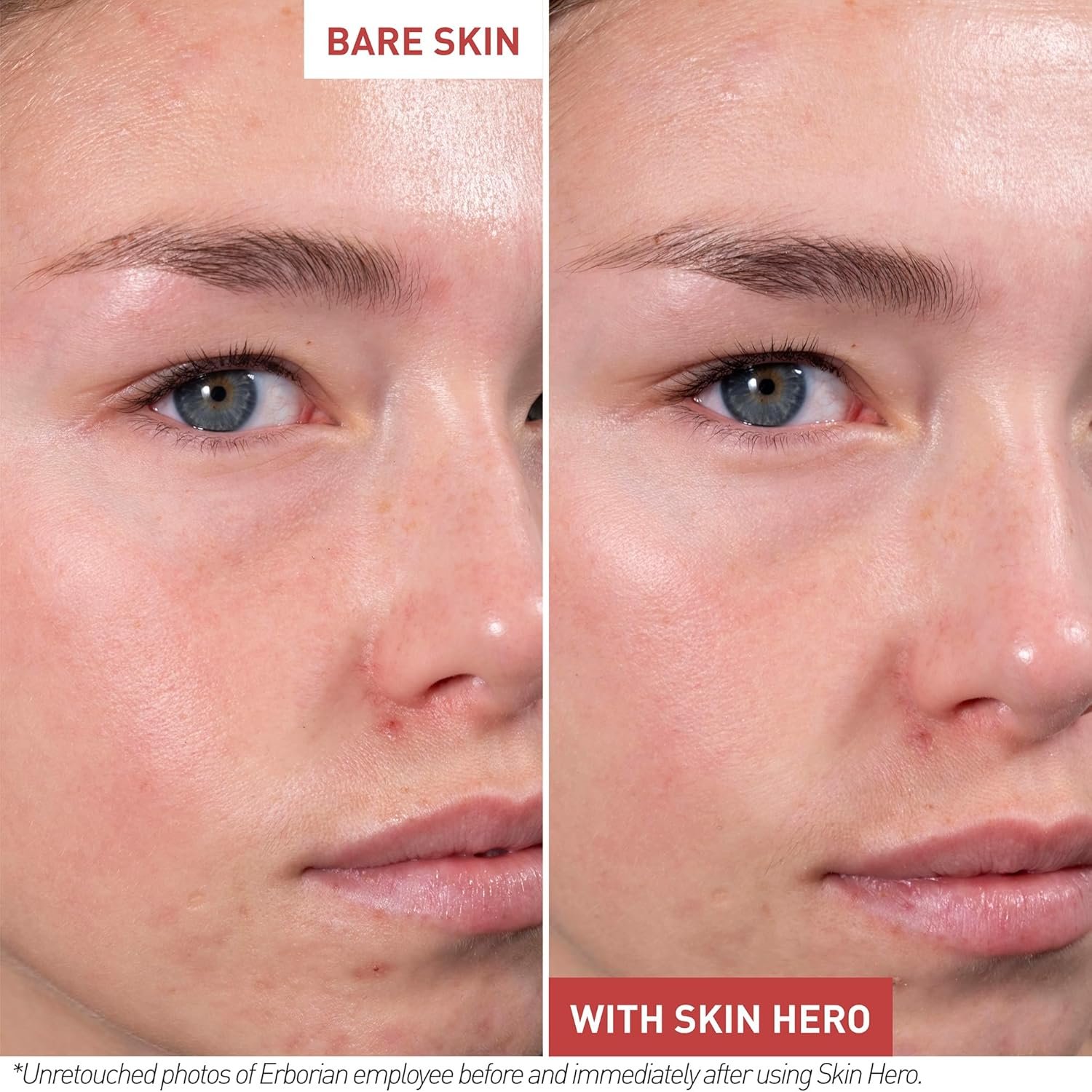 Erborian Skin Hero with White Ginseng - 7 Day Nude Skin Perfecting Untinted Face Care with Hyaluronic Acid - Korean Cosmetic Face Care - Image 4
