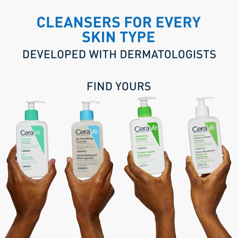 CeraVe Hydrating Cleanser for Normal to Dry Skin with Hyaluronic Acid and 3 Essential Ceramides - Image 7