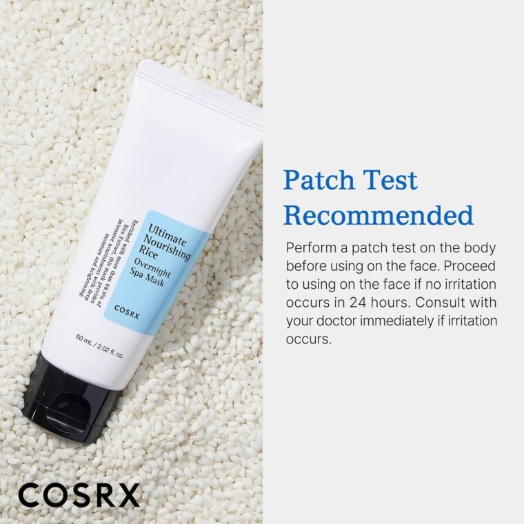 COSRX Ultimate Nourishing Rice Overnight Spa Mask, 60ml | Facial Moisturizer with Rice Extract and Niacinamide | Leave-on Face Mask | Korean Skincare - Image 6