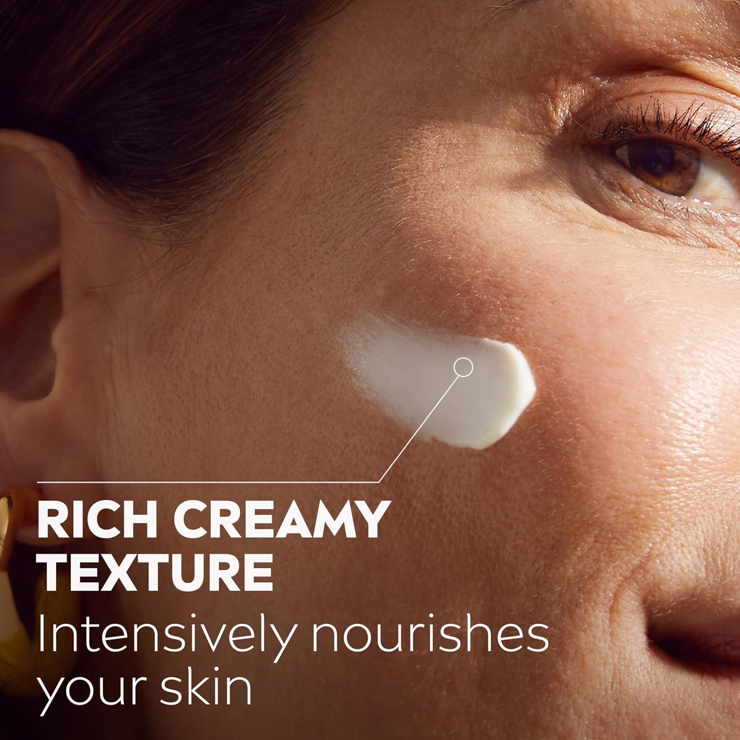 NIVEA Q10 Power 60+ Skin Anti-Wrinkle + Replenishing Day Cream (50 ml), Powerful Anti Ageing Cream, Moisturiser for Women with Coenzyme Q10, Day Face Cream with SPF15,Packaging may vary - Image 7