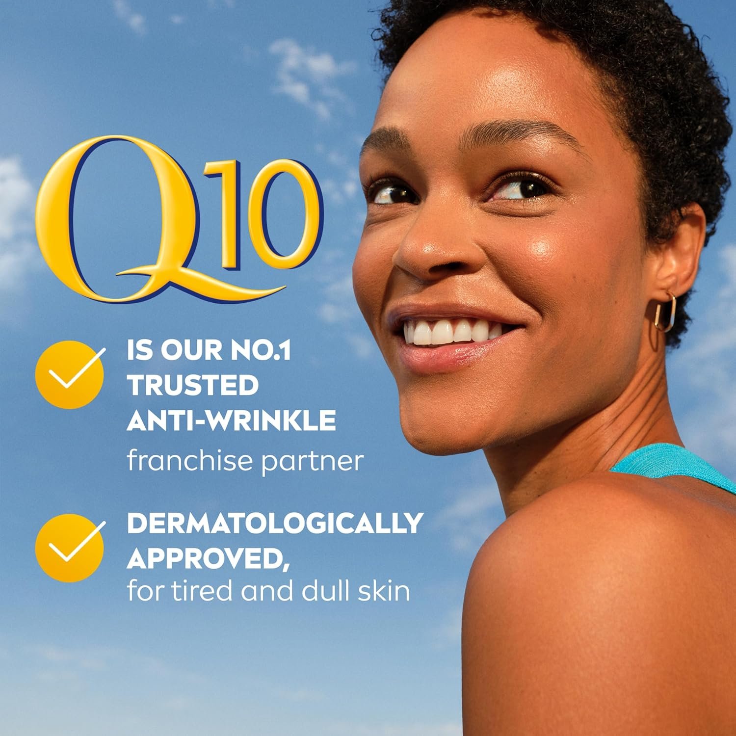 NIVEA Q10 Anti-Wrinkle Energy Radiance Boost Day Cream SPF 15 (50ml), Fast absorbing Anti-Wrinkle Moisturiser with Vitamin C, Day Cream for immediately refreshed and healthy glowing skin - Image 10