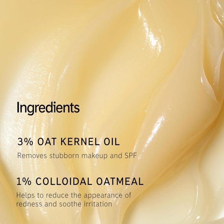 The INKEY List Oat Cleansing Balm 150ml, Dissolves Makeup, Nourishing Skincare, Gentle Cleanser, Vegan Friendly, Suitable For All Skin Types - Image 6