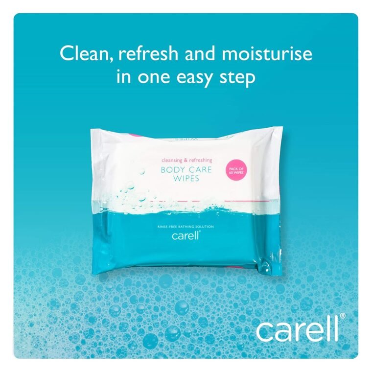 Clinell Skin Body Care Wipes - Pack of 8 - 60 per Pack (480 Wipes) - Easy to Use, Containing Aloe Vera. Dermatologically Tested, Alcohol-Free, Gentle pH Neutral Formula - Image 7