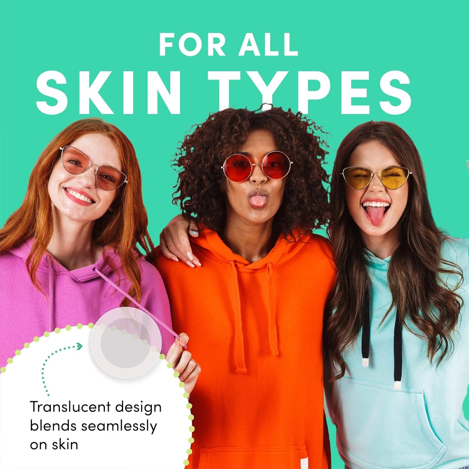 Dots for Spots Pimple Patches - Pack of 24 Translucent Hydrocolloid Spot Treatment Stickers for Face - Fast-Acting, Vegan & Cruelty Free - Korean Skin Care - Image 5