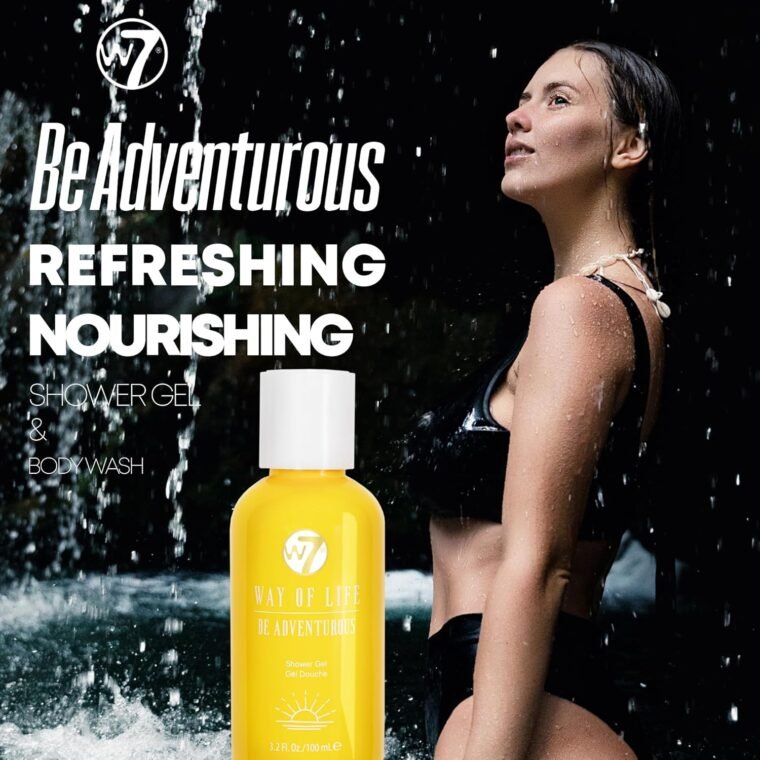 W7 VAY-CAY Be Adventurous - Travel Size Skincare Set | Hand Luggage Essentials: Shower Gel & Body Wash, Body Butter & Body Mist | Energising & Hydrating Body Care for Radiant Skin - Image 3