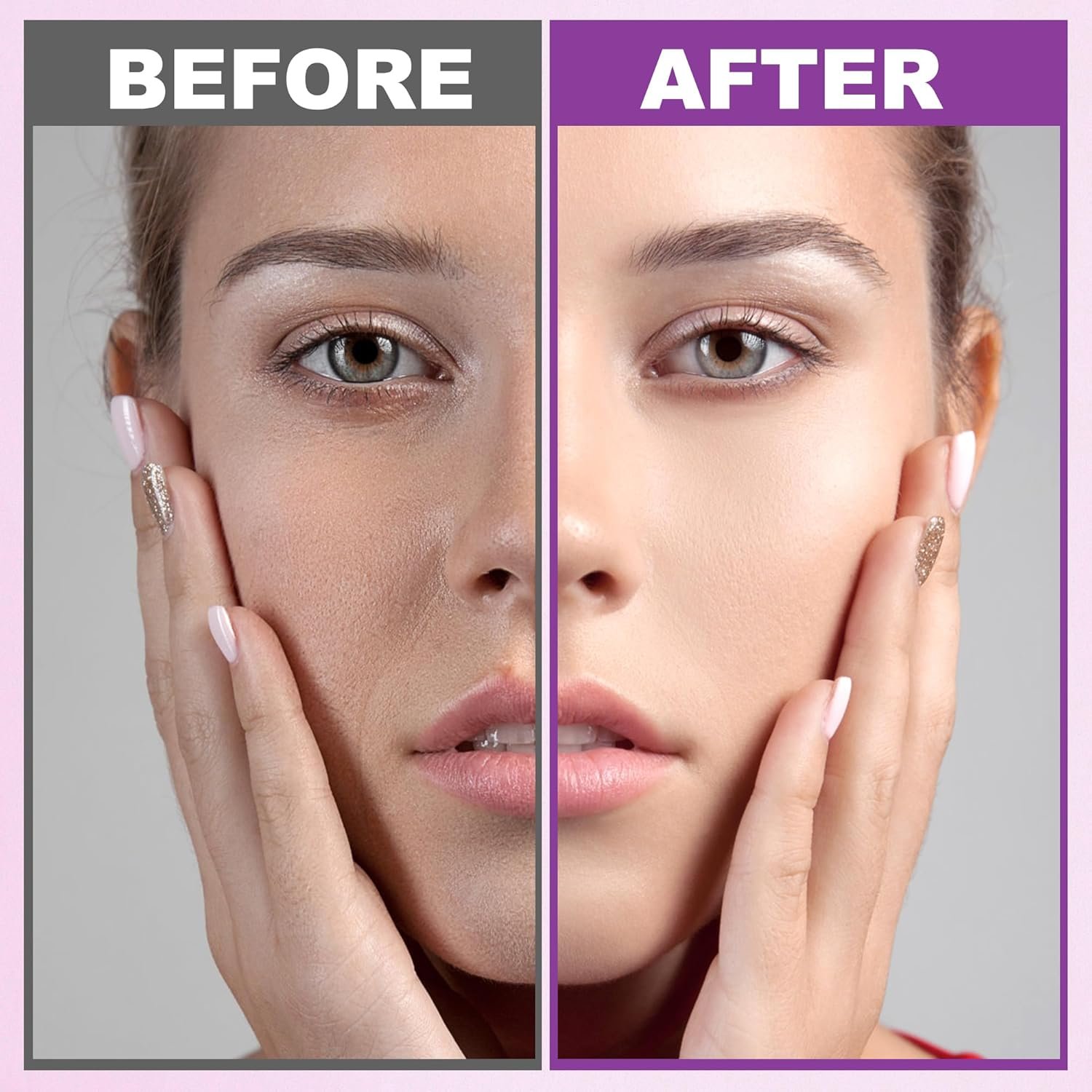 Gifts for Women,Anti Aging Skin Care Set,Reduce Wrinkles & Hydrate Skin,Skin Care Kit W/Facial Cleanser,Toner,Cream,Serum,Eye Cream Skincare Gift Set,Valentine Birthday Gifts for Wife Mom Teens - Image 2