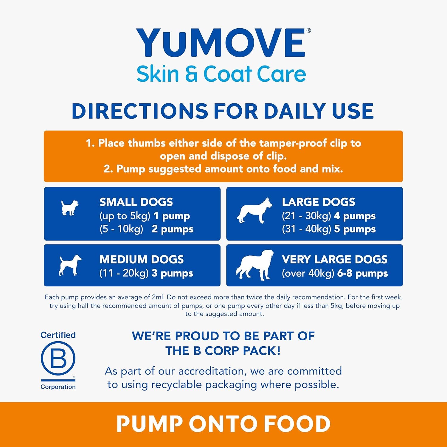 YuMOVE Skin & Coat Care Moulting Supplement for Dogs, Coat and Skin Supplement for Dogs with Skin Irritation, Dull Coats and Excess Moulting, 500ml - Image 5