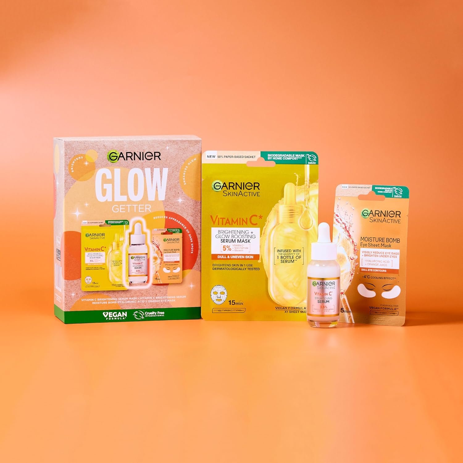 Garnier Glow Getter Giftset - For dull skin - Reduces the appearance of dark spots & enhances glow - Image 3