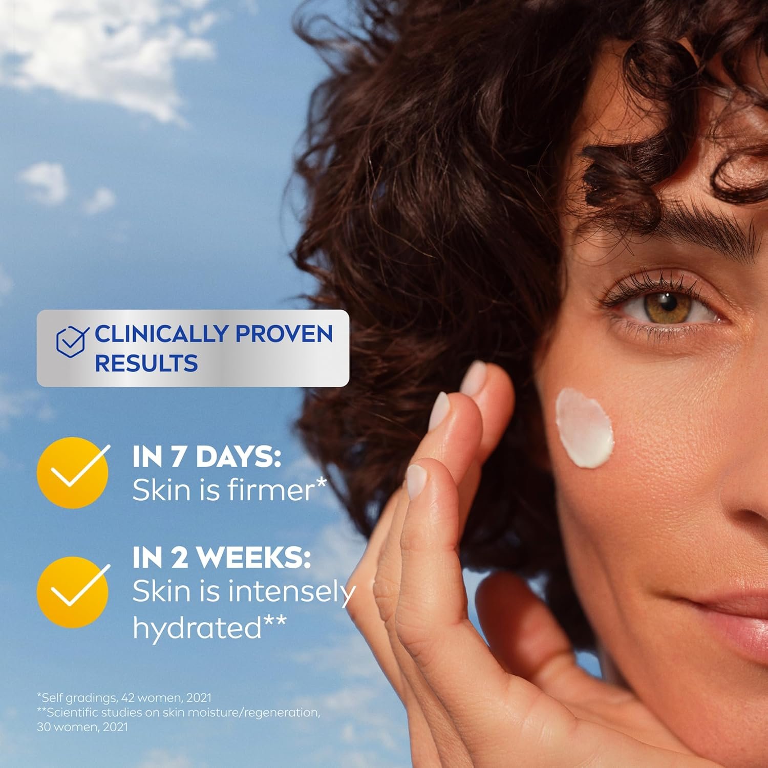 NIVEA Q10 Anti-Wrinkle Power Firming Night Cream (50ml), Hydrating Night Moisturiser to Reduce Lines and Wrinkles, Night Cream for Firmer Skin in 7 Days - Image 4