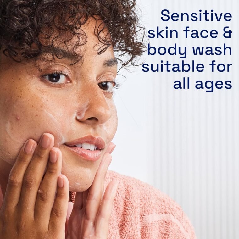 Cetaphil Gentle Skin Cleanser, 236ml, Face & Body Wash, For Normal To Dry Sensitive Skin, With Niacinamide & Glycerin, Soap Free - Image 3