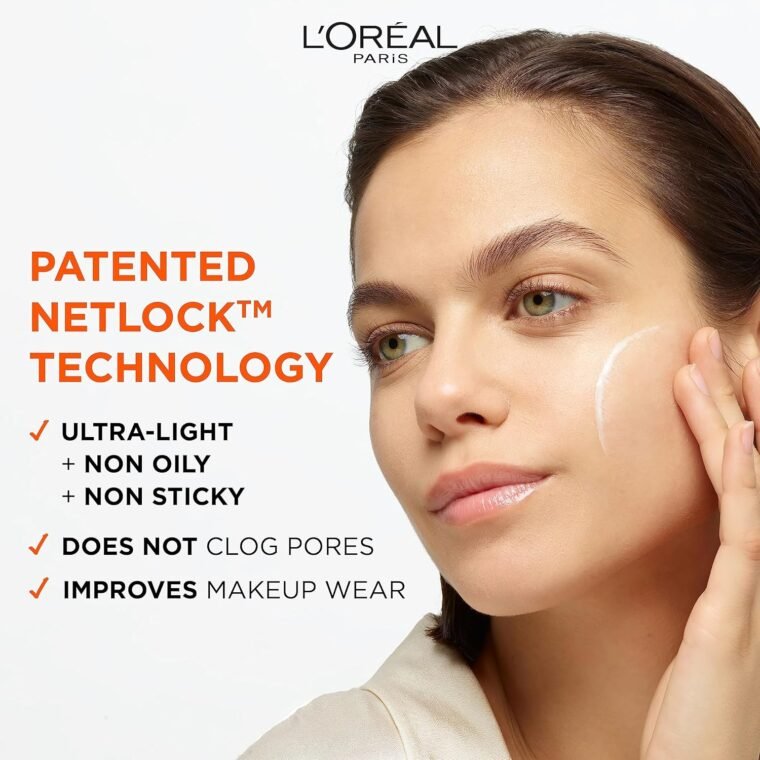 L’Oréal Paris Revitalift Clinical SPF 50+ Invisible UV Fluid, Protect, Prevent and Improve Ageing Signs, Non-Oily Formula for All Skin Tones, Advanced UV Protection and Antioxidant Vitamin C, 50ml - Image 4