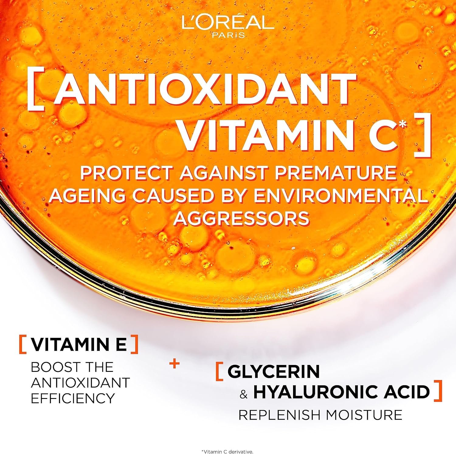 L’Oréal Paris Revitalift Clinical SPF 50+ Invisible UV Fluid, Protect, Prevent and Improve Ageing Signs, Non-Oily Formula for All Skin Tones, Advanced UV Protection and Antioxidant Vitamin C, 50ml - Image 3